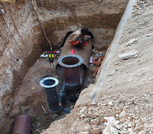 Gas Pipeline Work